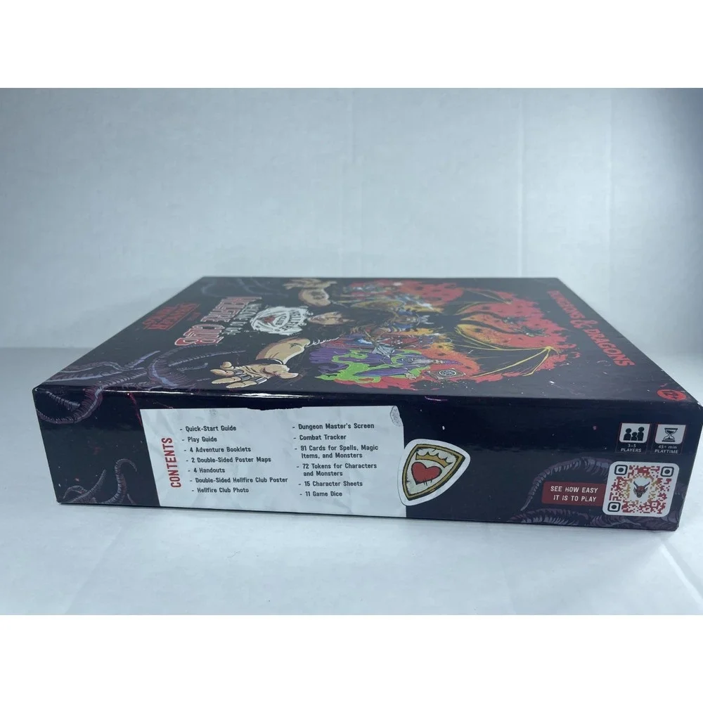 Stranger Things Welcome to the Hellfire Club D&D Starter Set NEW
